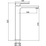 Смеситель для раковины GAPPO G17-6 G1017-62